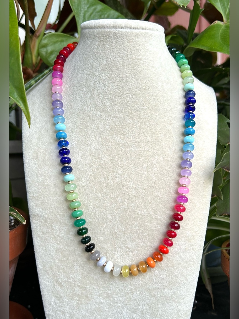 Rainbow necklace